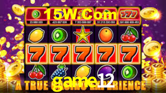 game12 plataforma